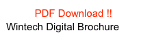           PDF Download !!
Wintech Digital Brochure 